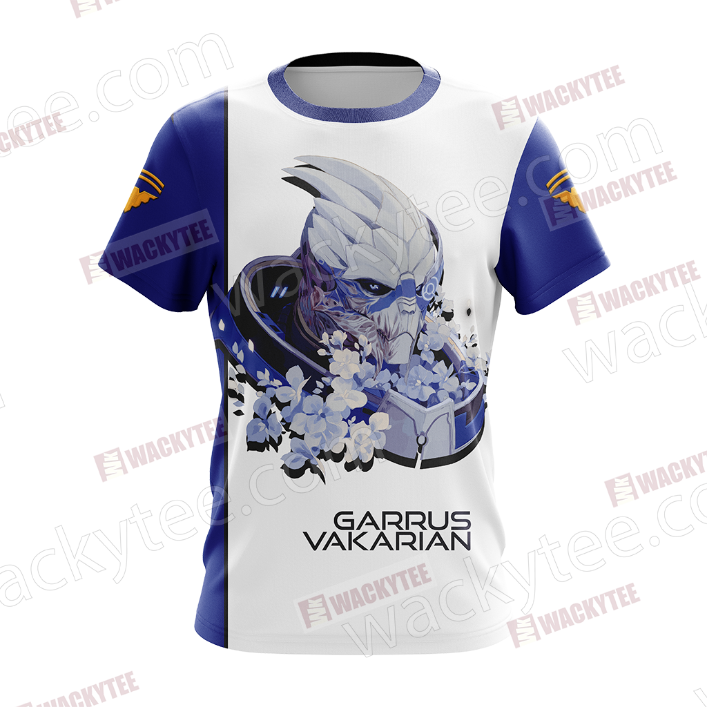Mass Effect - Garrus Vakarian Unisex 3D T-shirt