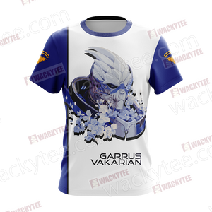 Mass Effect - Garrus Vakarian Unisex 3D T-shirt