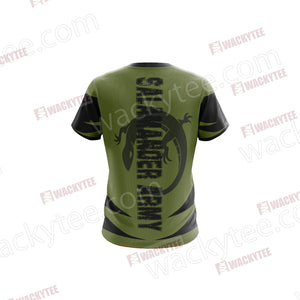Ender's Game - Battle School Army - Salamander Army Unisex 3D T-shirt