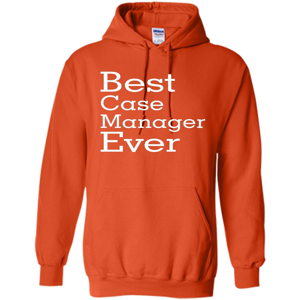 Best Case Manager Ever-Christmas Gift T-shirt Orange