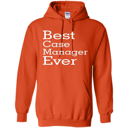 Best Case Manager Ever-Christmas Gift T-shirt Orange