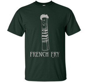 Vintage Paris French Fry T Shirt Men Women and Kids t-shirt