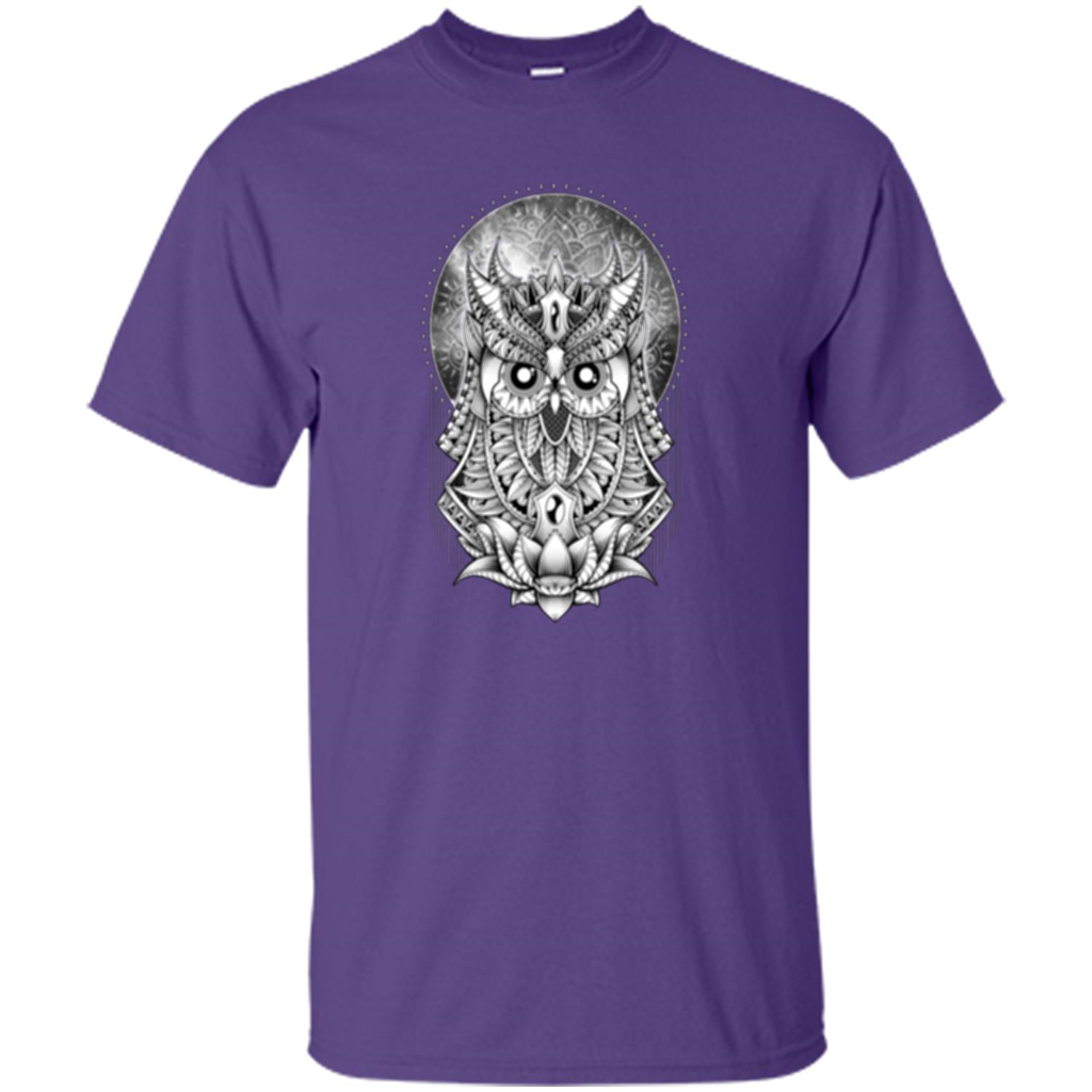 Venus Owl T-shirt Planet Purple