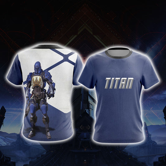 Destiny - Titan New Collection Unisex 3D T-shirt T-shirt