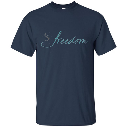 Freedom Dove T-shirt Navy