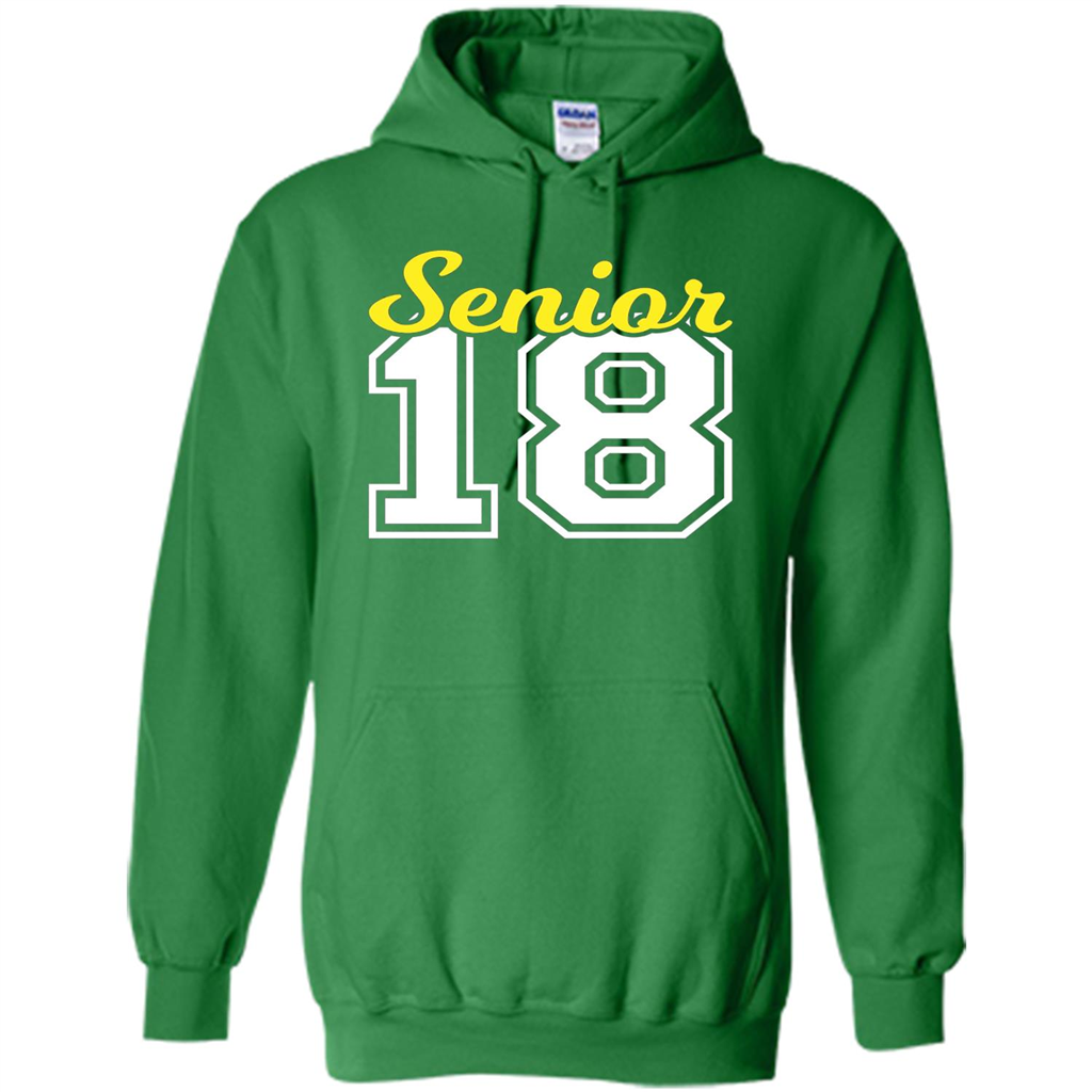 Senior Class of 2018 Jersey Style T-shirt Irish Green