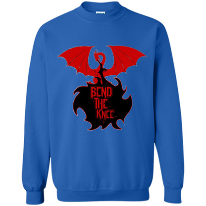 Movies T-shirt Bend The Knee T-shirt Royal