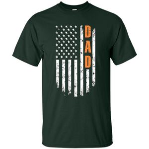 Fathers Day T-shirt American Flag