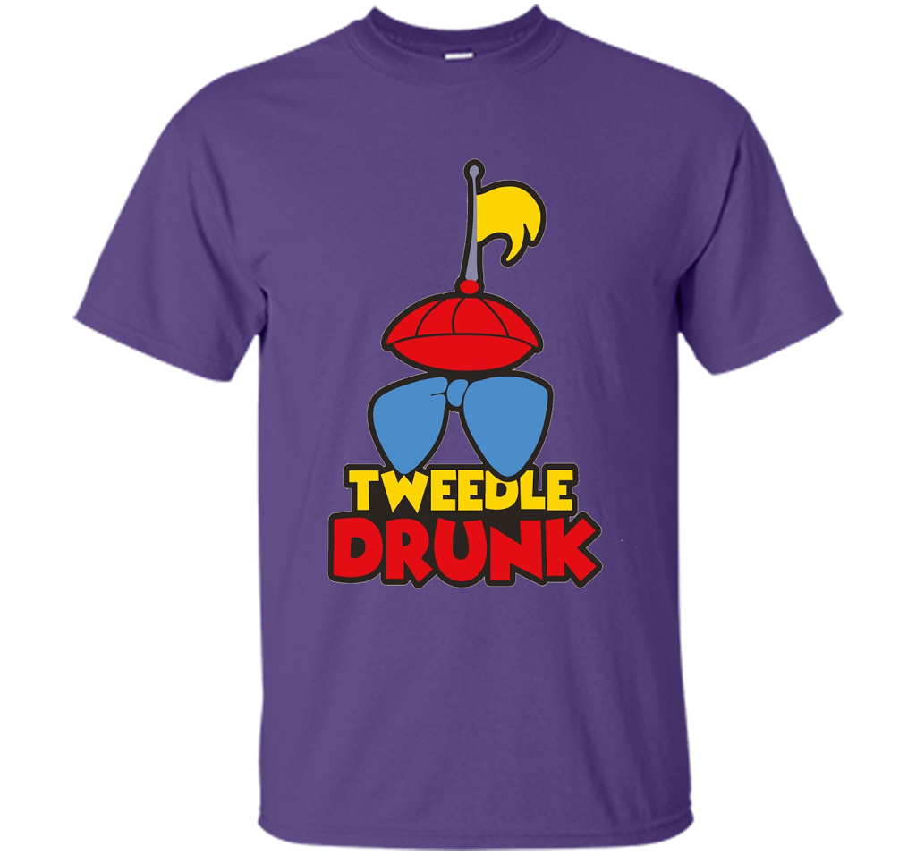 Drunk T-shirt Tweedle Drunk T-Shirt