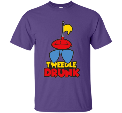 Drunk T-shirt Tweedle Drunk T-Shirt