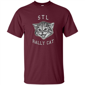 STL Rally Cat T-shirt Saint Louis Rally Cat