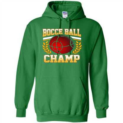 Bocce Ball Champ T-Shirt Bocce Ball Player Irish Green