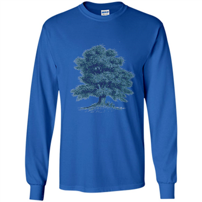 Maple Tree T-Shirt. Tree Natural Maple Tree T-shirt Royal
