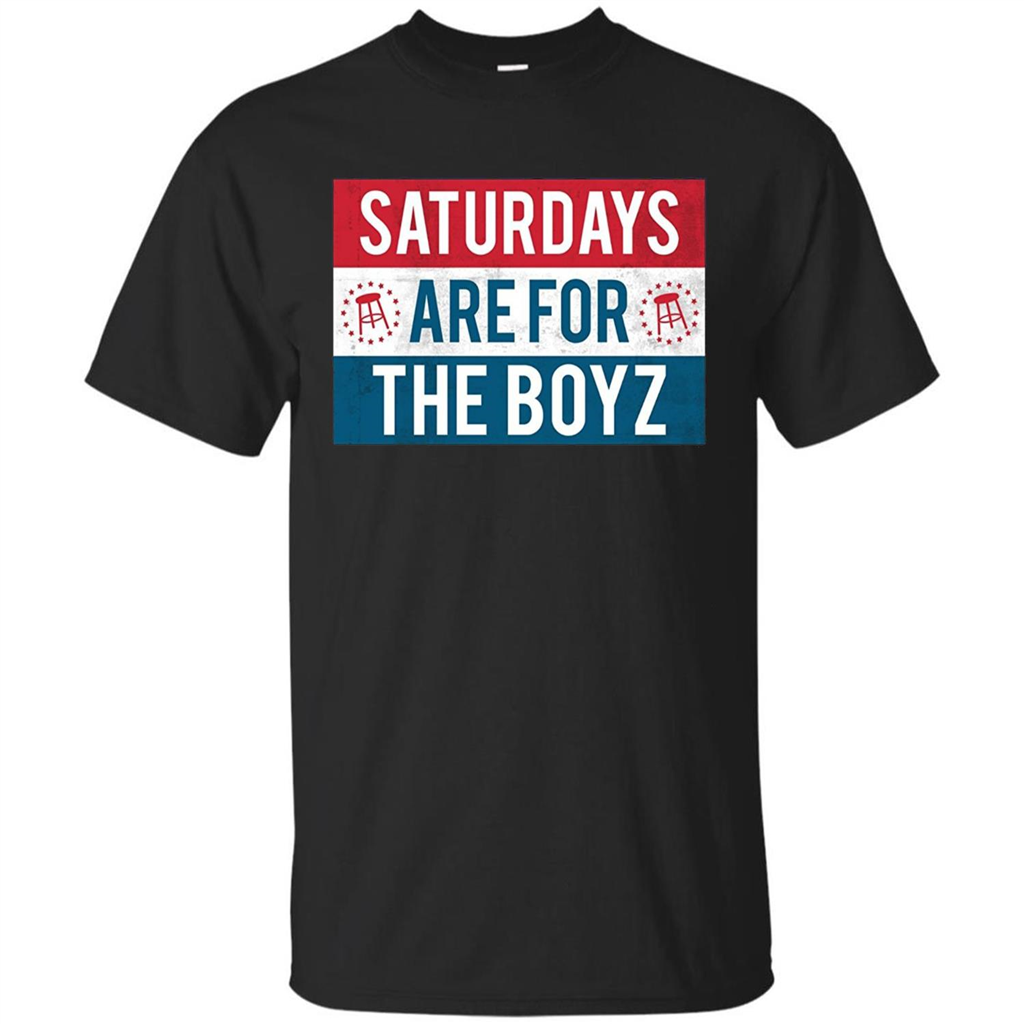 Saturdays Are For The Boyz T-shirt Black