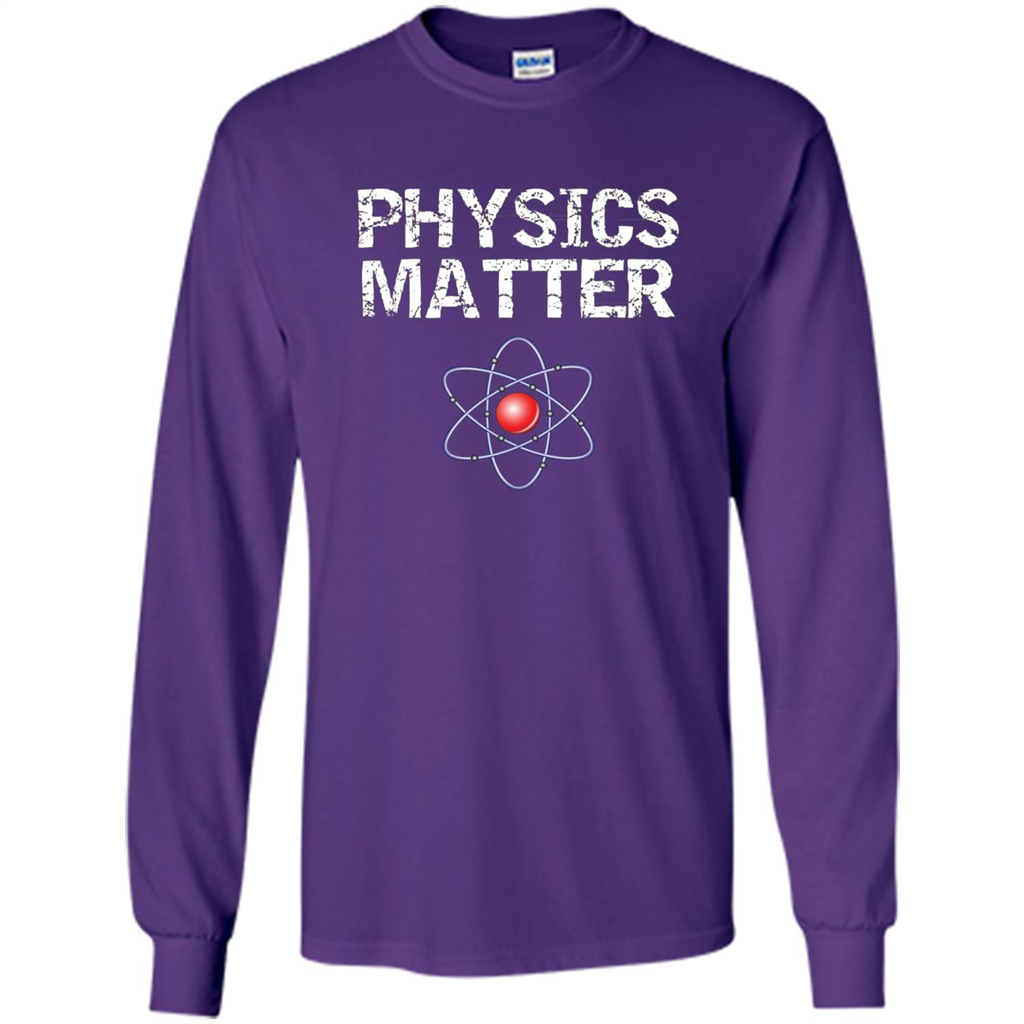 Physics T-shirt Physíc Matter T-shirt Purple