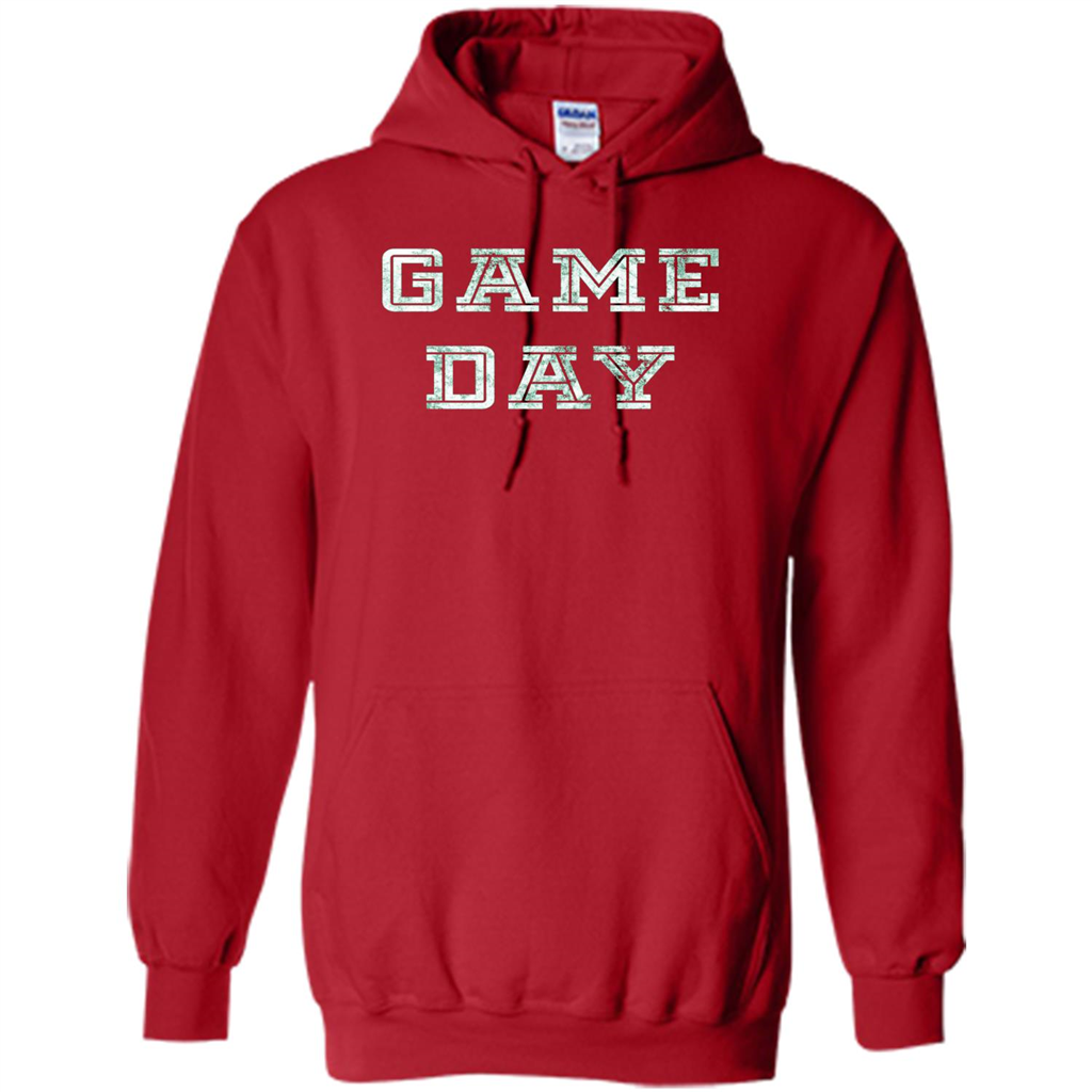 Game Day Football T-Shirt For Football Fans Red