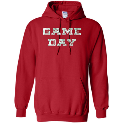 Game Day Football T-Shirt For Football Fans Red