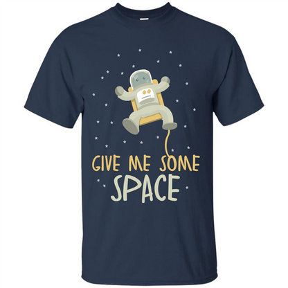 Astronaut T-shirt Give Me Some Space T-shirt Navy