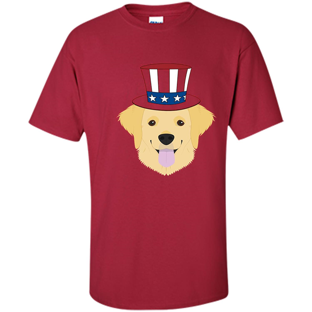 Dog Lover T-shirt The 4th of July Cardinal