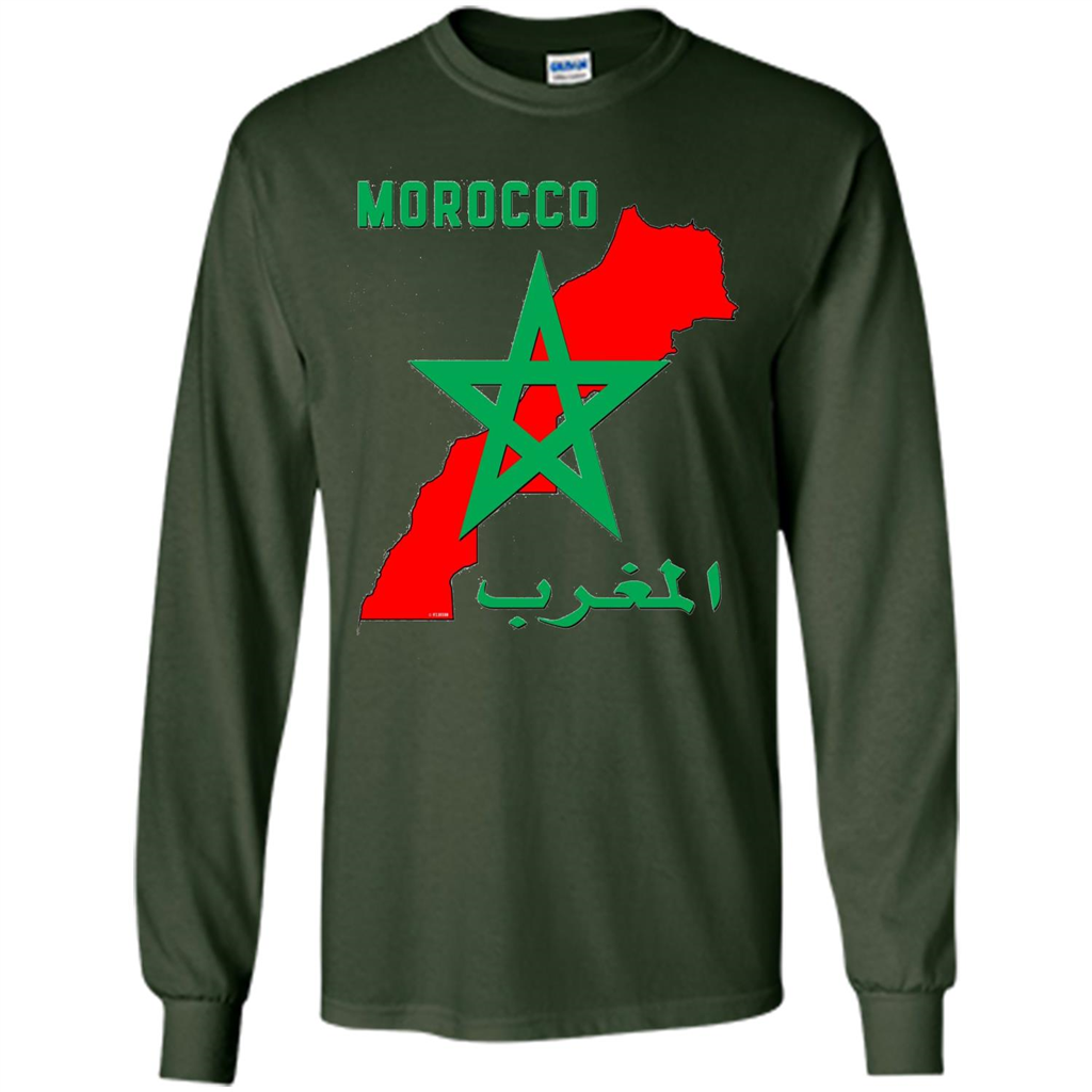 Morocco Moroccan T-shirt Forest Green
