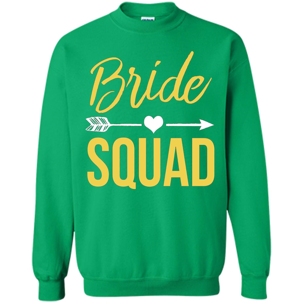 Bachelorette Party T-Shirts Bridesmaids Bride Squad T-Shirt Irish Green