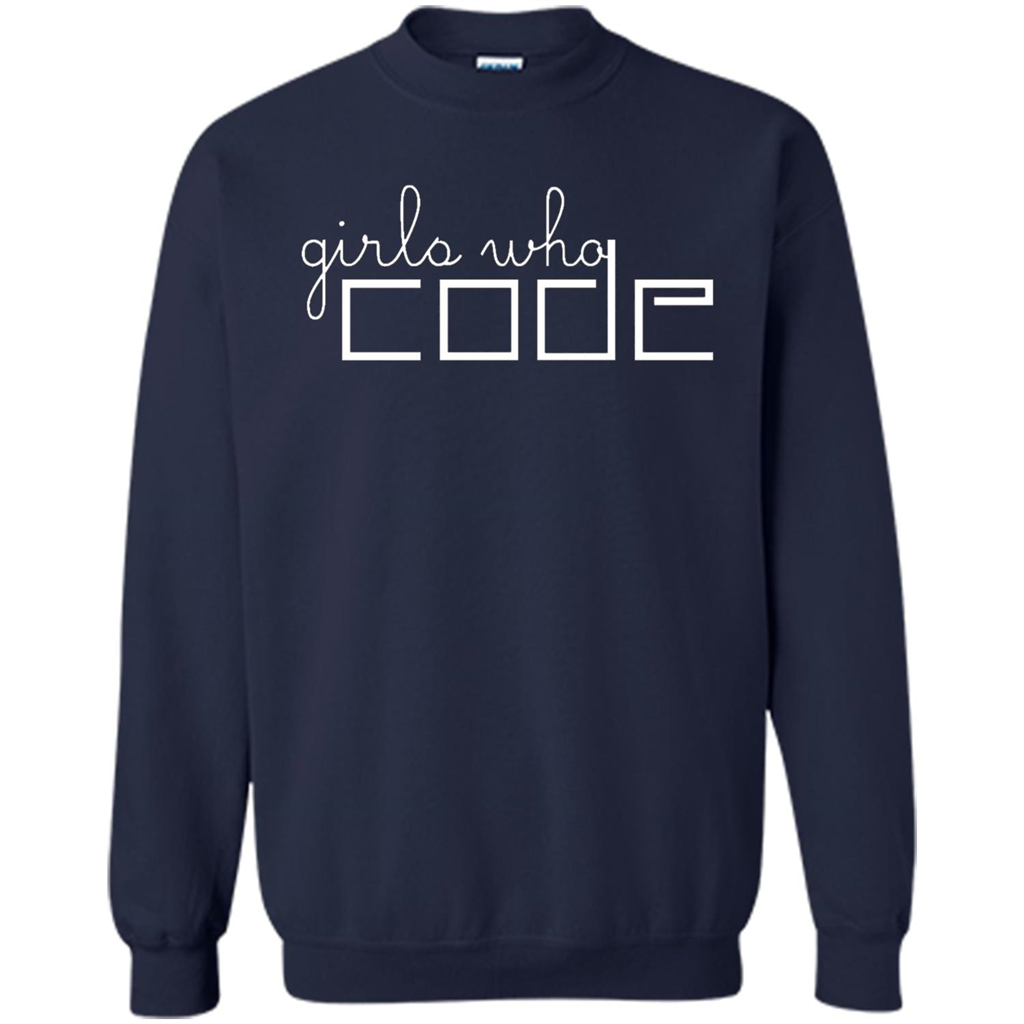Girls Who Code T-Shirt. I'm A Girl Who Codes T-Shirt Navy
