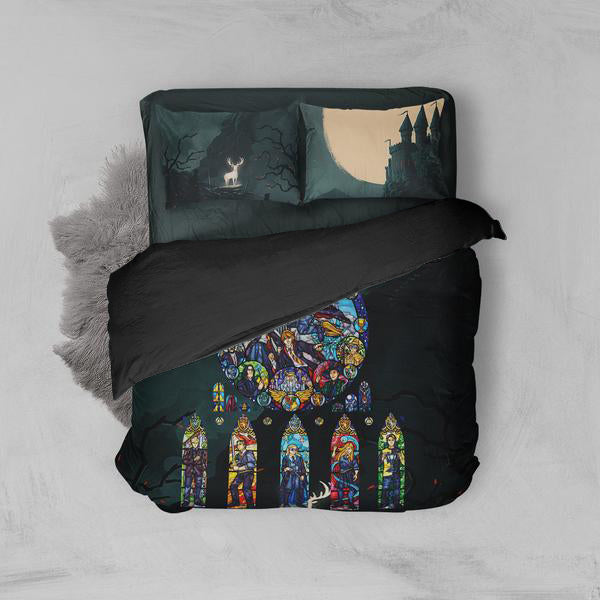 Stained Glass Harry Potter Bed Set