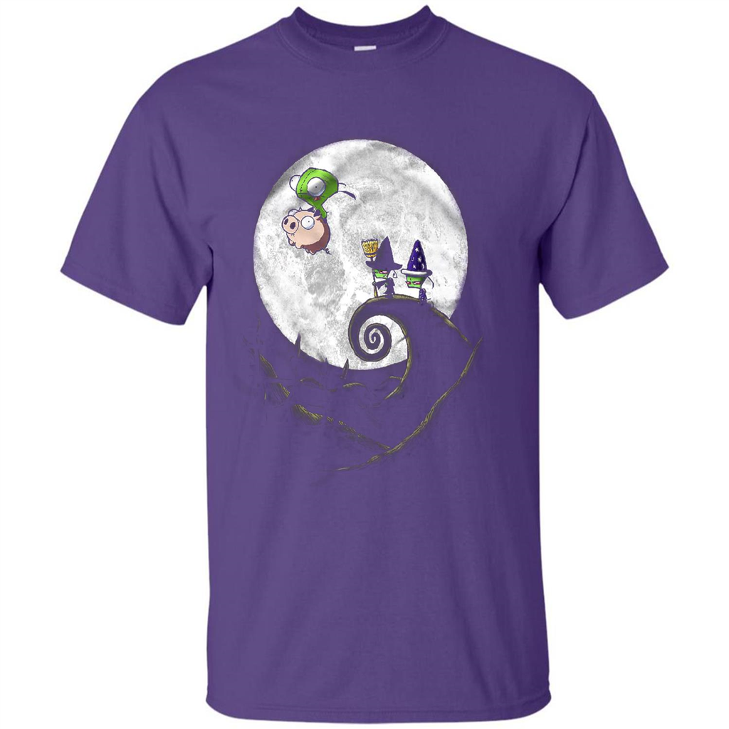 Invader Zim T-shirt Purple