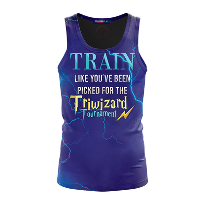 Train Like You've Been Picked For The Triwizard Tournament Harry Potter 3D Tank Top