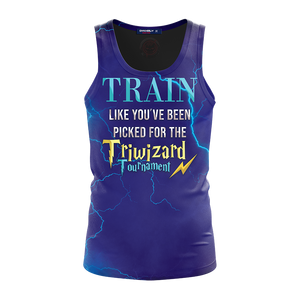 Train Like You've Been Picked For The Triwizard Tournament Harry Potter 3D Tank Top