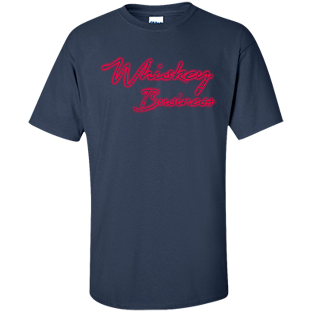 Whiskey Lover T-shirt Whiskey Business Navy