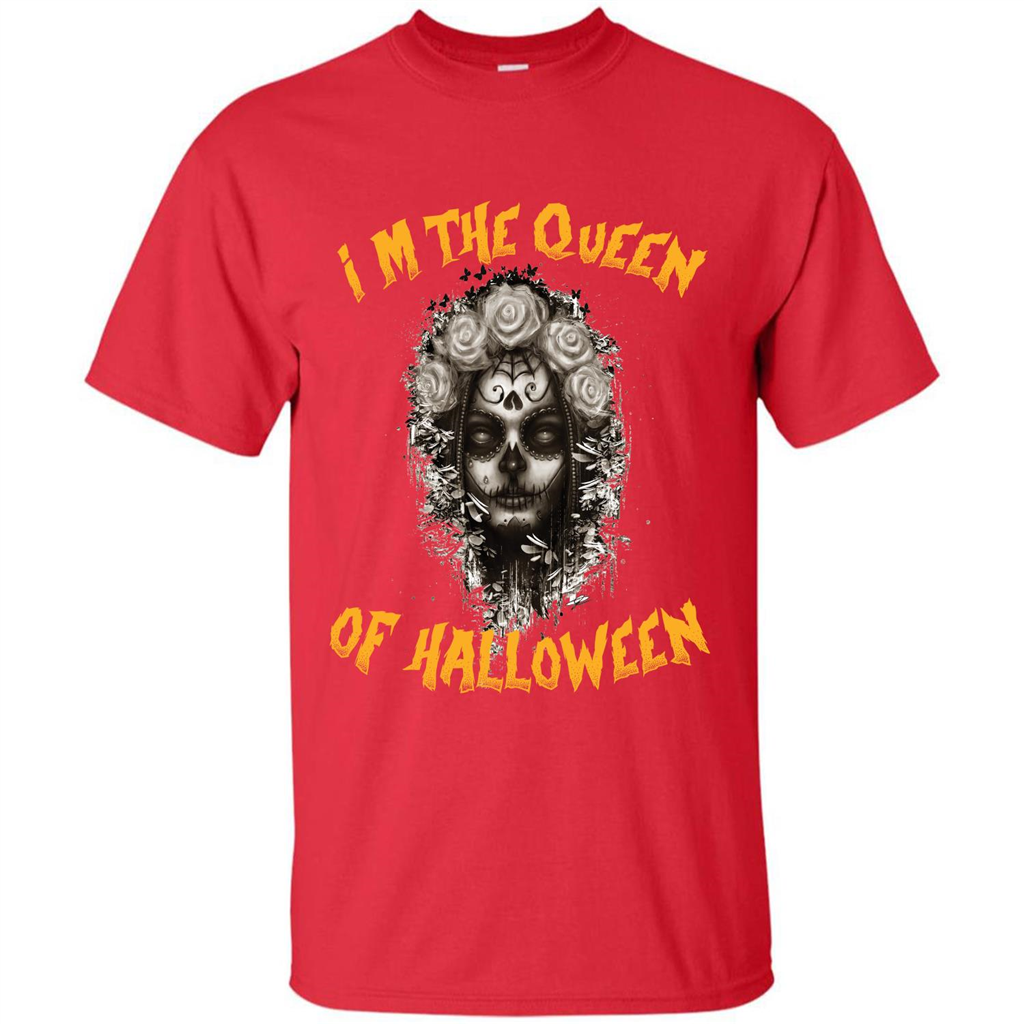 I’m The Queen Of Halloween T-shirt Red