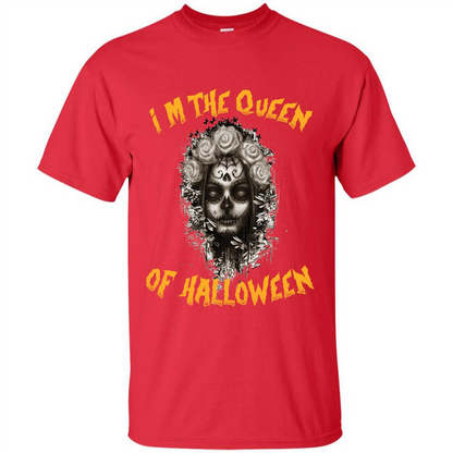I’m The Queen Of Halloween T-shirt Red