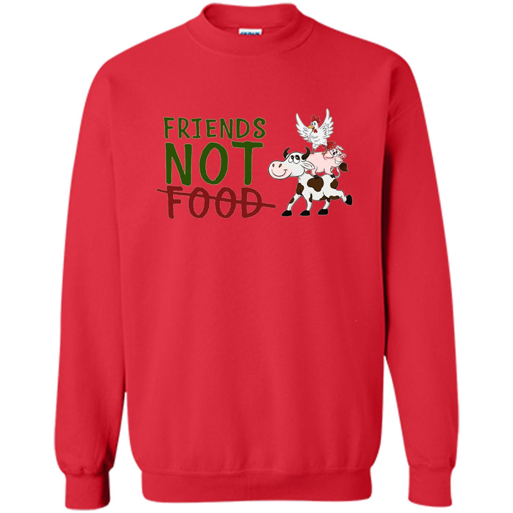 Friends Not Food T-Shirt Red