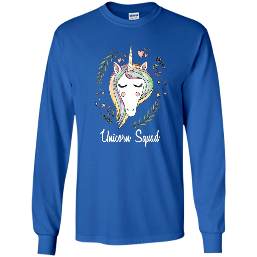 Unicorn Squad Funny T-shirt Cute Unicorn Royal