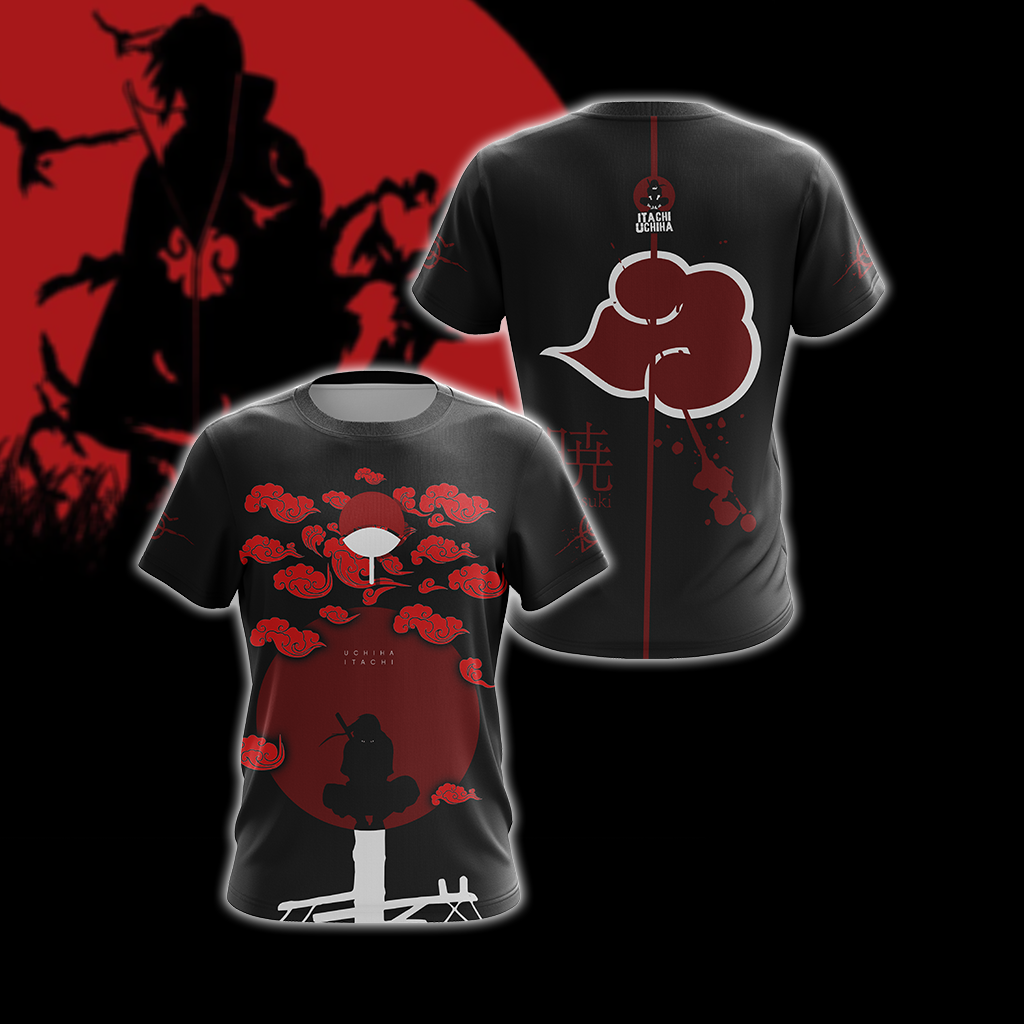 Naruto - Uchiha Itachi New Unisex 3D T-shirt T-shirt