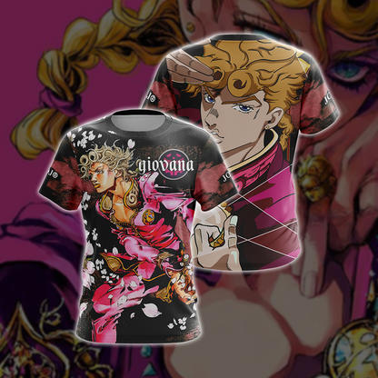 Jojo's Bizarre Adventure - Giovana Unisex 3D T-shirt T-shirt