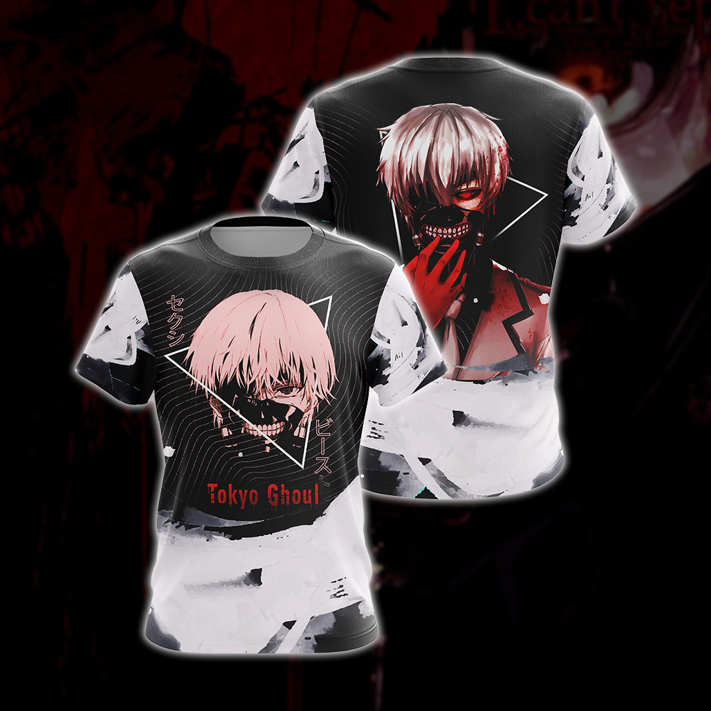 Tokyo Ghoul Unisex 3D T-shirt T-shirt