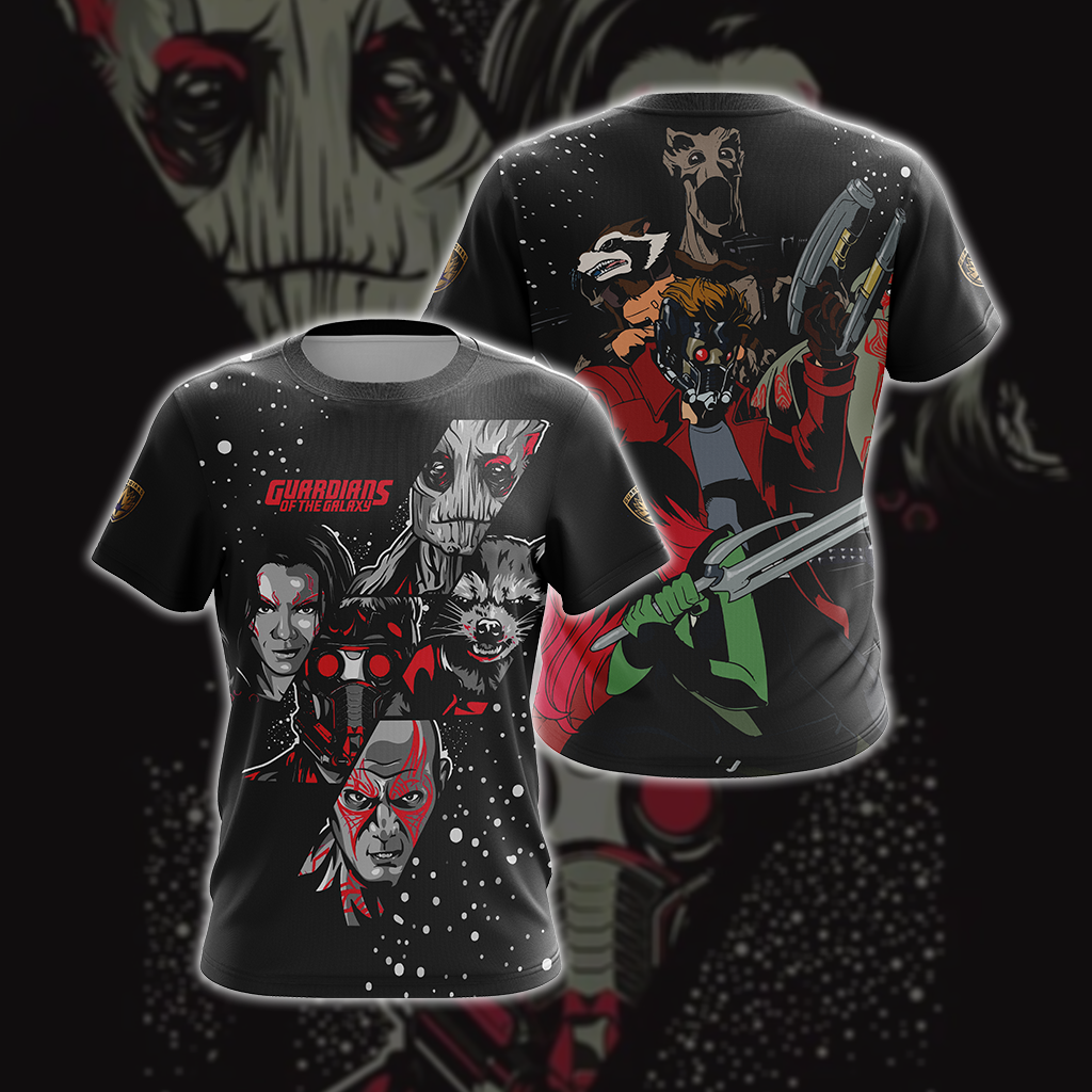 Guardians Of The Galaxy Unisex 3D T-shirt T-shirt