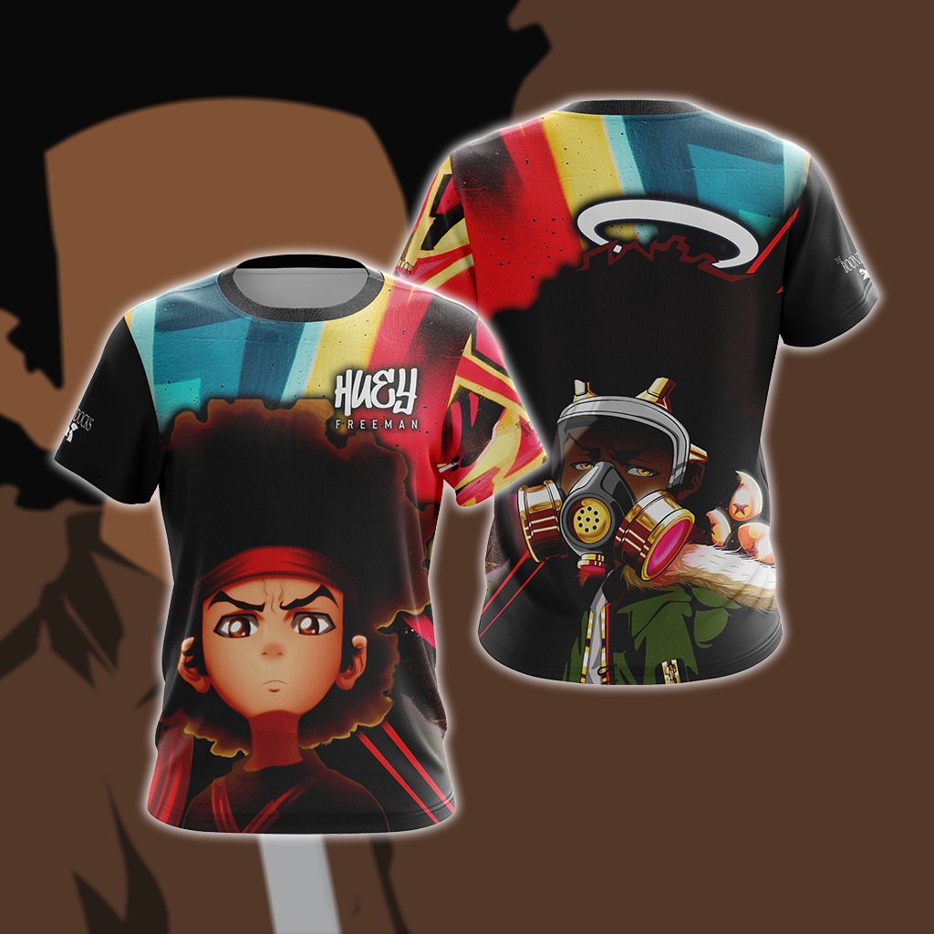 The Boondocks (TV series) - Huey Freeman Unisex 3D T-shirt