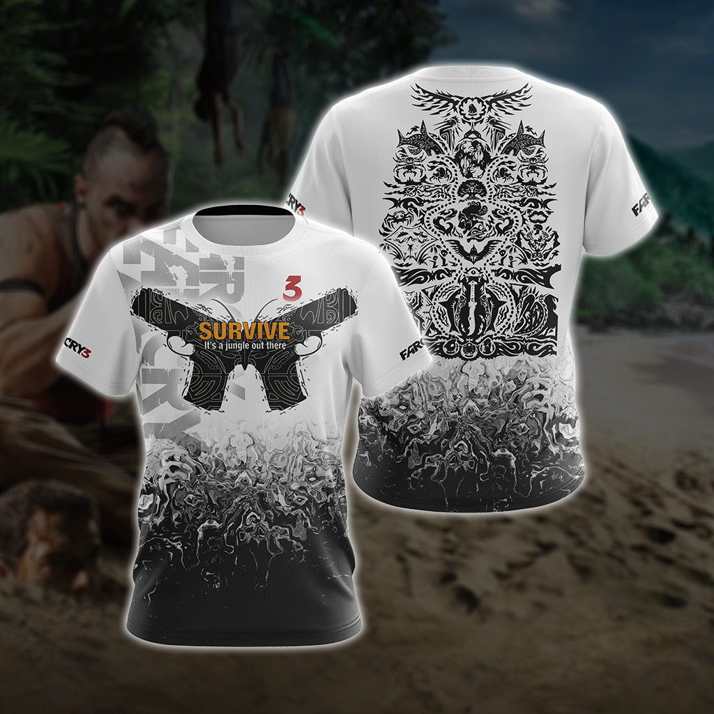 Far Cry 3 Unisex 3D T-shirt T-shirt