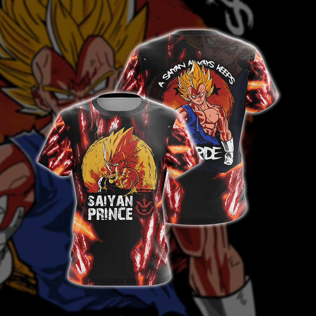 Saiyan Pride Unisex 3D T-shirt