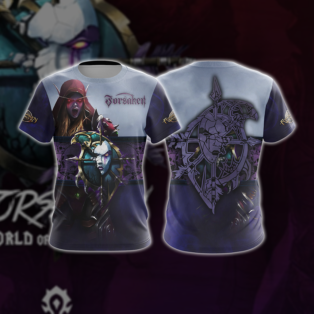 World Of Warcraft - Forsaken Unisex 3D T-shirt T-shirt