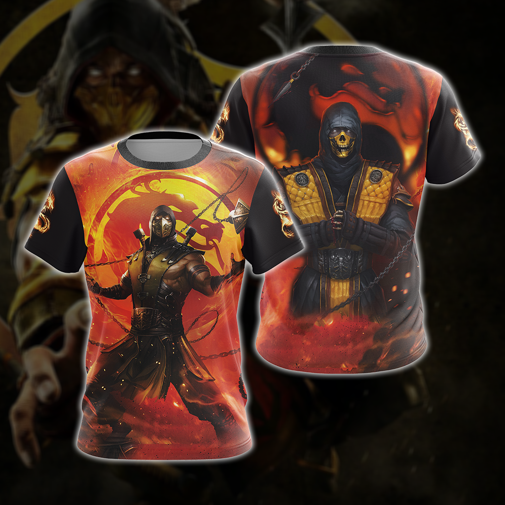 Mortal Kombat Unisex 3D T-shirt T-shirt