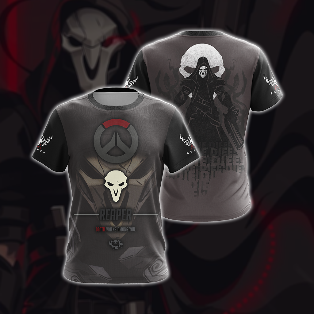 Overwatch - Reaper Unisex 3D T-shirt T-shirt