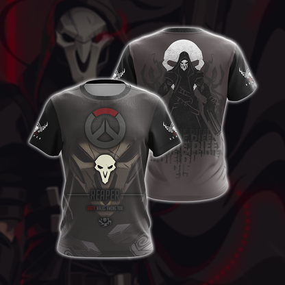 Overwatch - Reaper Unisex 3D T-shirt T-shirt