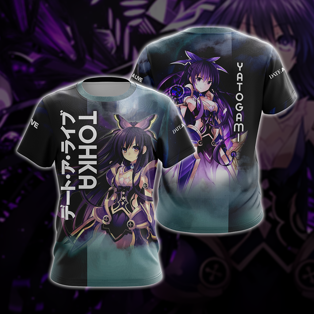 Date A Live - Tohka Yatogami 3D T-shirt T-shirt
