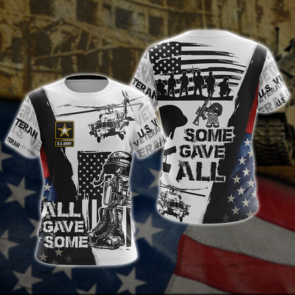 US Army Veteran T-shirt Zip Hoodie Hawaiian shirt T-shirt