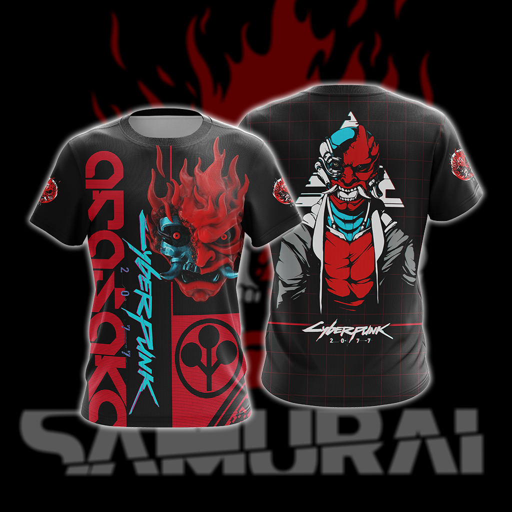 Cyberpunk 2077 New Version Unisex 3D T-shirt