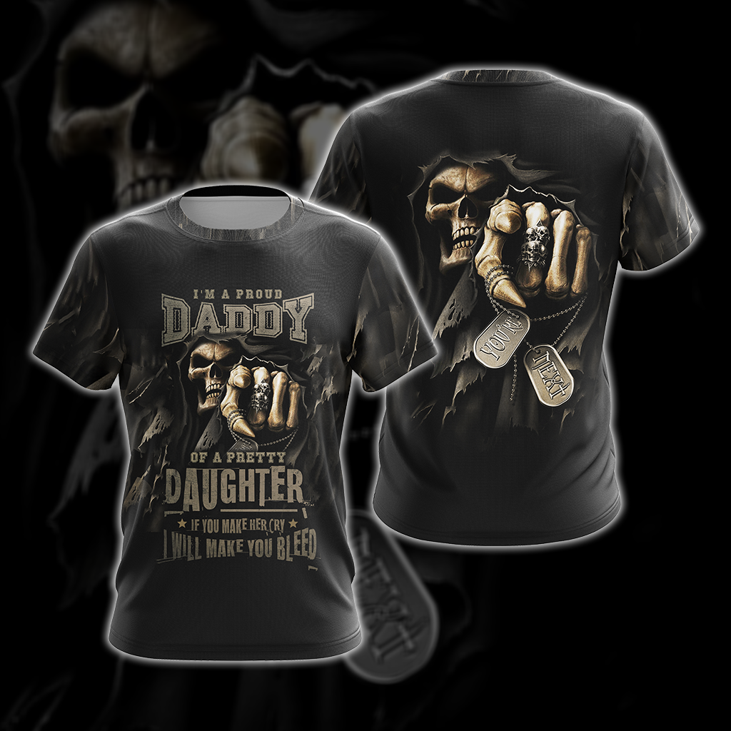 Im A Proud Daddy Unisex 3D T-shirt